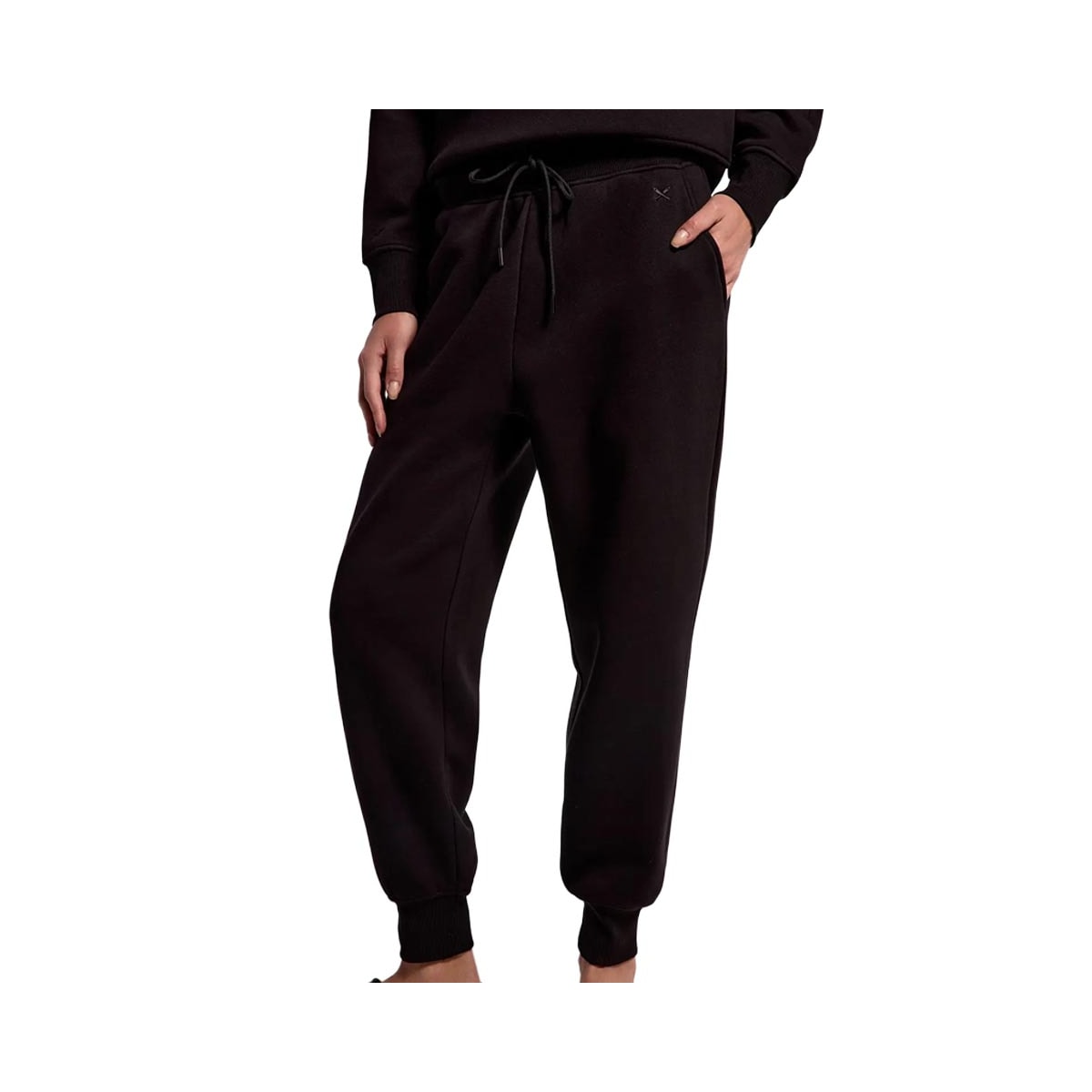 Calça Hering Moletom Feminina K60f Preta
