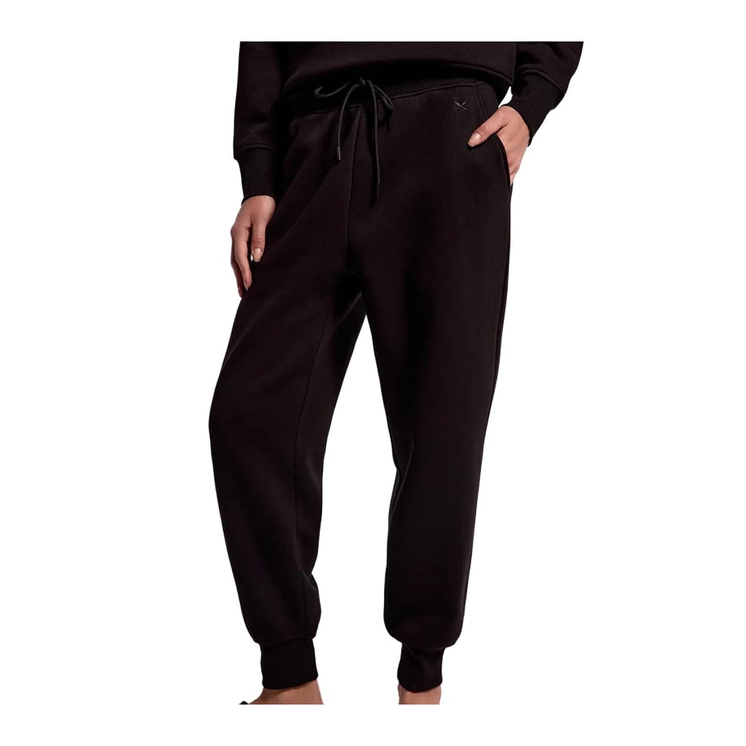 Calça Hering Moletom Feminina K60f Preta Calça Hering Moletom Feminina K60f Preta
