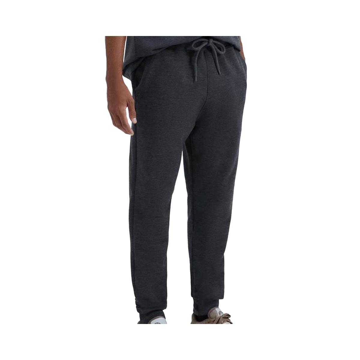 Calça Hering Moletom Masculina 05M3 Chumbo Mescla
