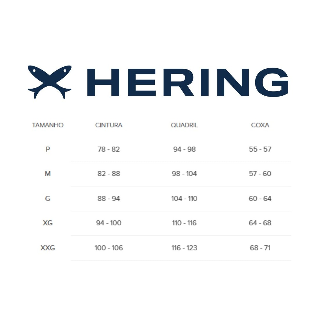 Calça Hering Moletom Masculina 05M3 Preta