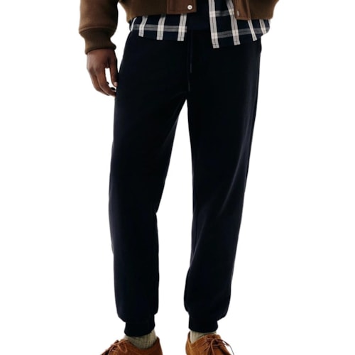 Calça Hering Moletom Masculina 05M3 Preta