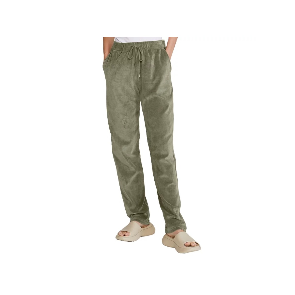 Calça Hering Plush Kmo2 Verde Calça Hering Plush Kmo2 Verde