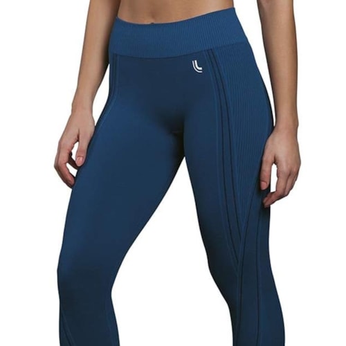 Detalhe - Calça Lupo Legging Max 71053 Azul