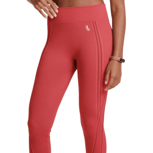 Detalhe - Calça Lupo Legging Max 71053 Goiaba