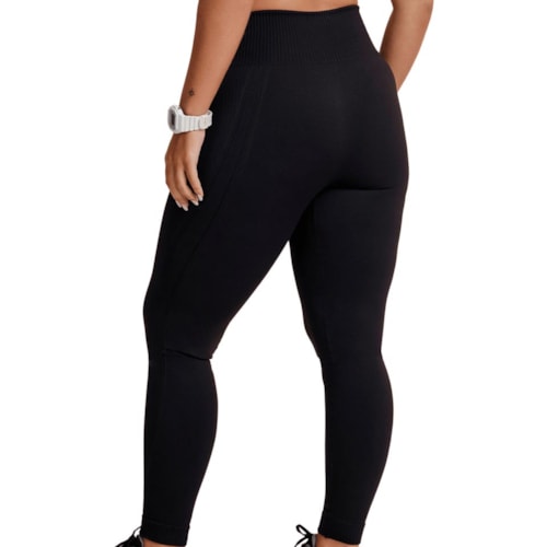 Detalhe - Calça Lupo Legging Max 71053 Preta