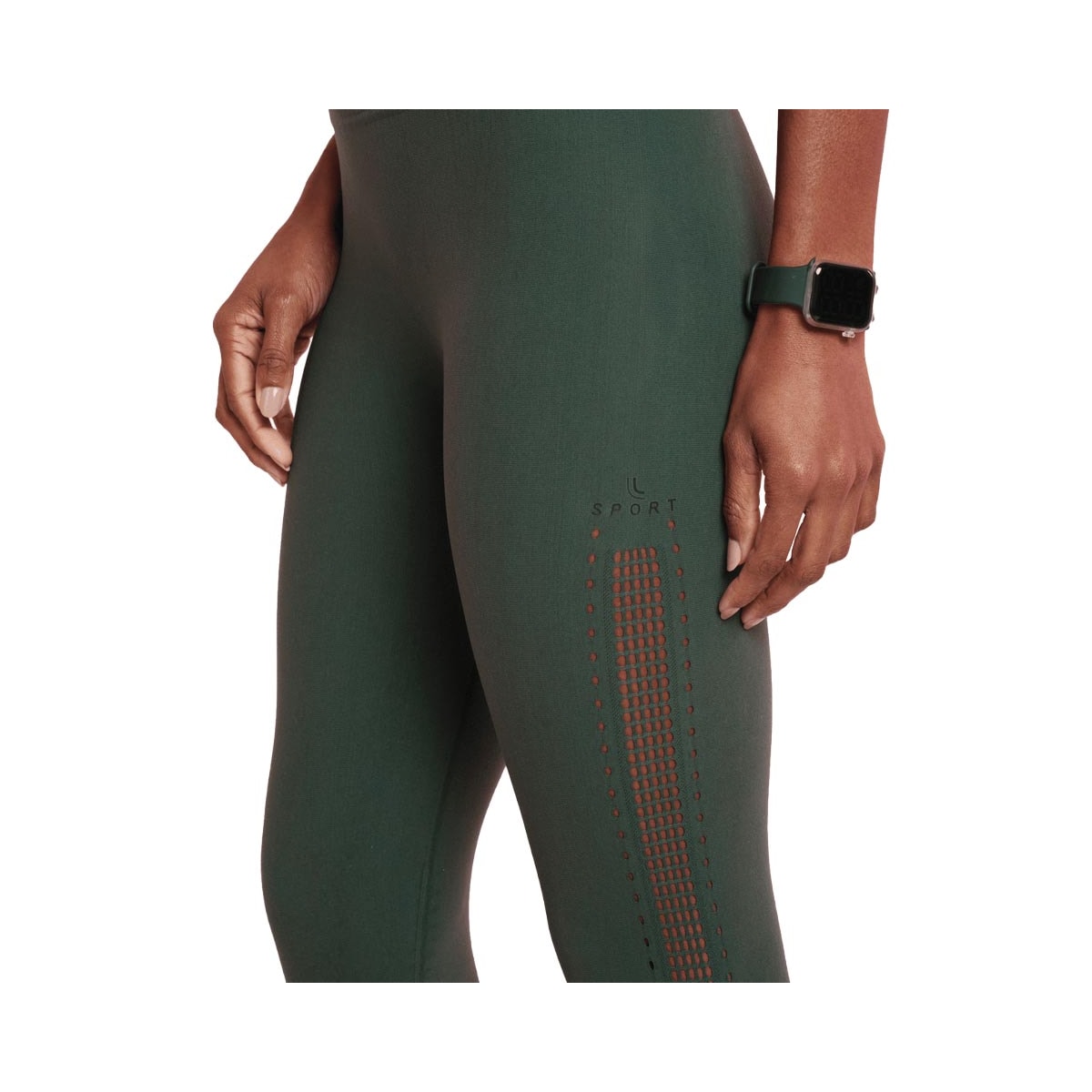 Calça Lupo Legging Raschel Lsport Solar 73222 Verde