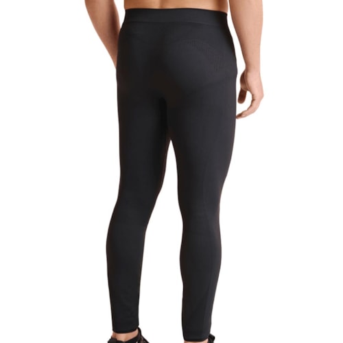 Detalhe - Calça Lupo Térmica Masculina X-Run 70601 Preto