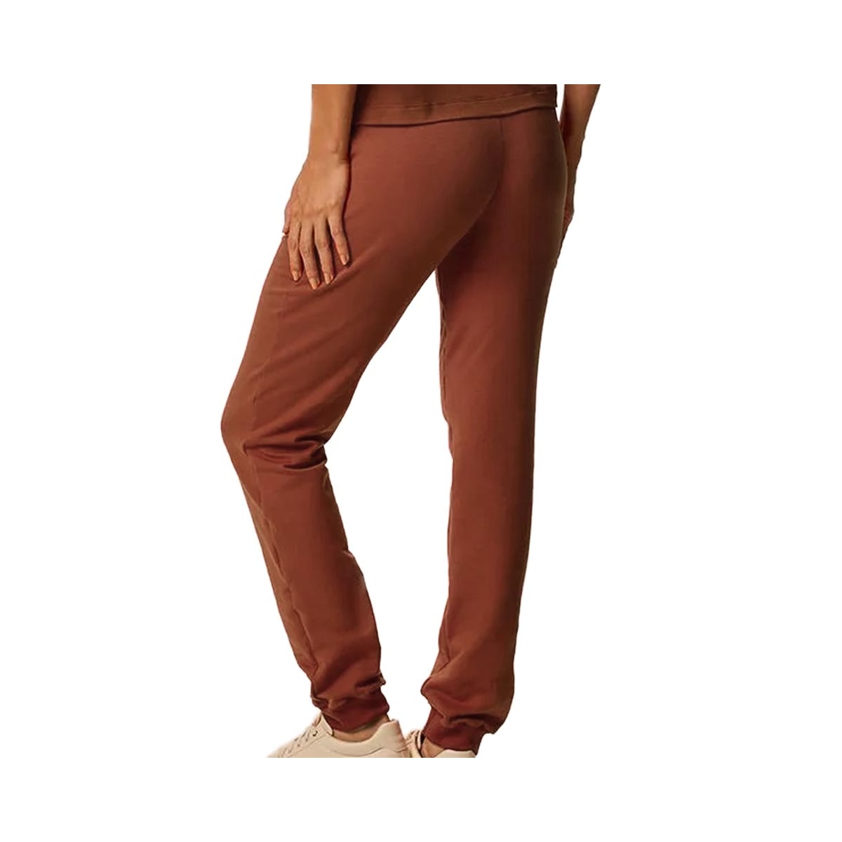 Calça Malwee Feminina Moletom 50965 Marrom Escuro