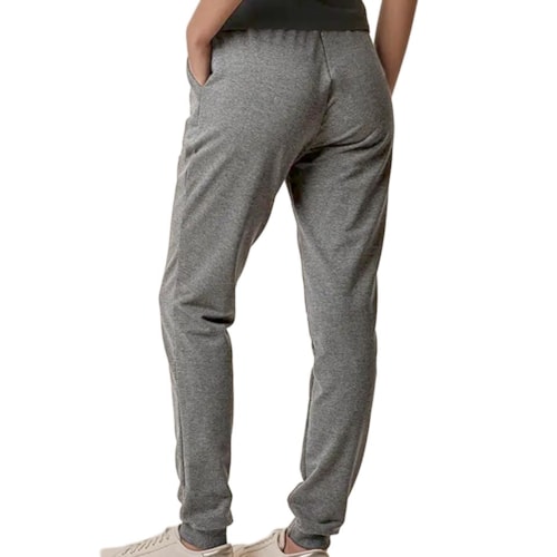 Detalhe - Calça Malwee Feminina Moletom 93003 Mescla