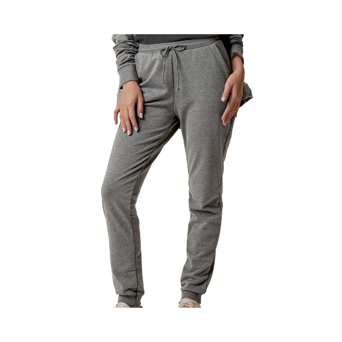 Calça Malwee Feminina Moletom 93003 Mescla