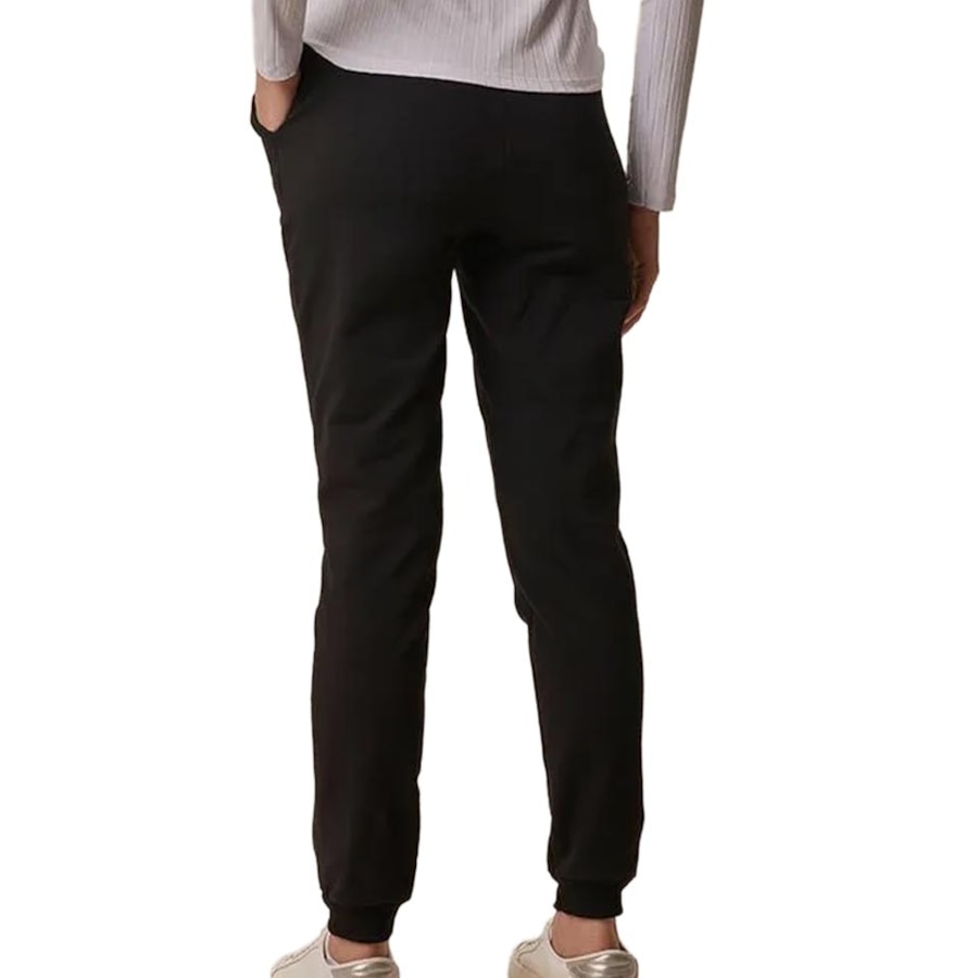Calça Malwee Feminina Moletom 93003 Preto