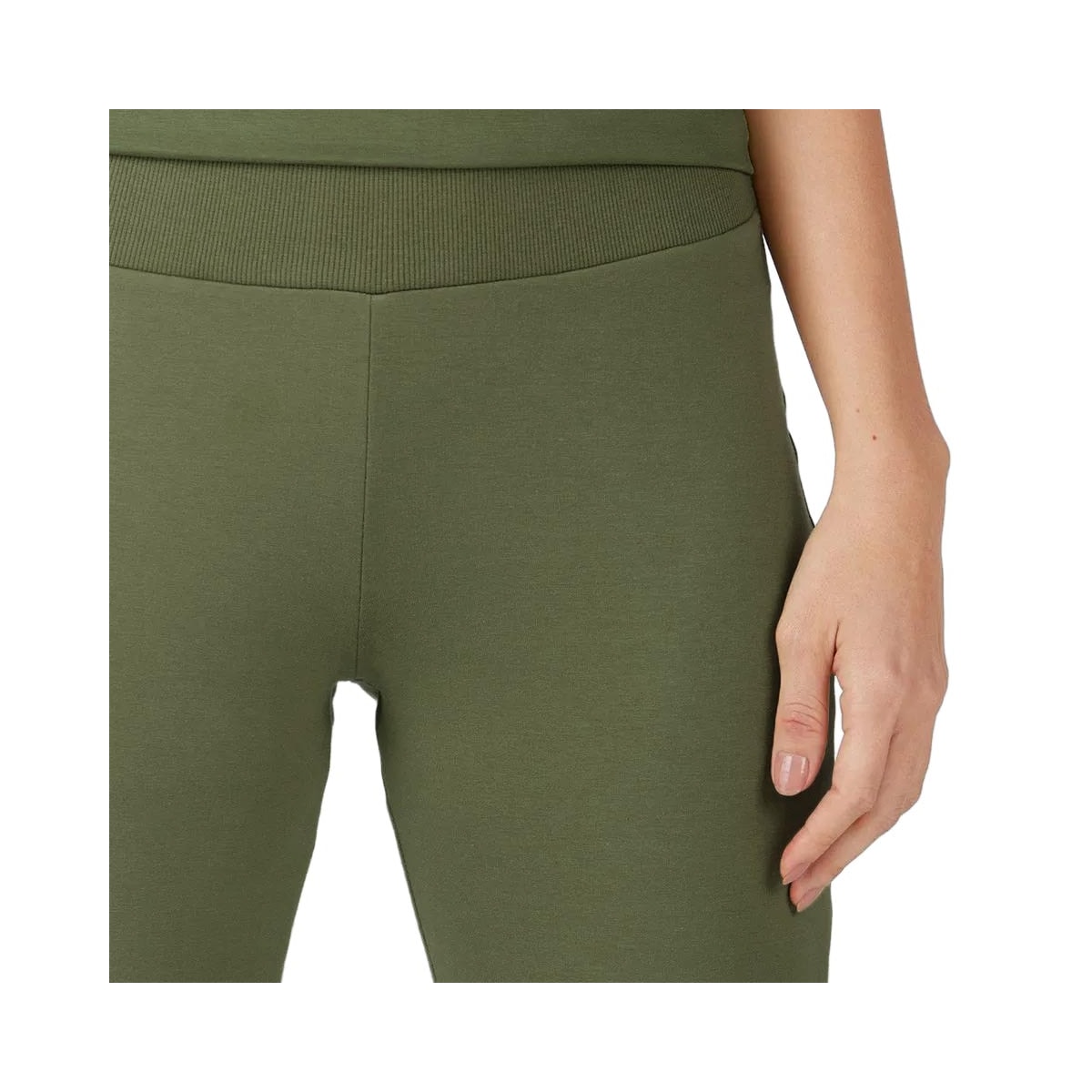 Calça Malwee Moletom Feminina 26303 Musgo