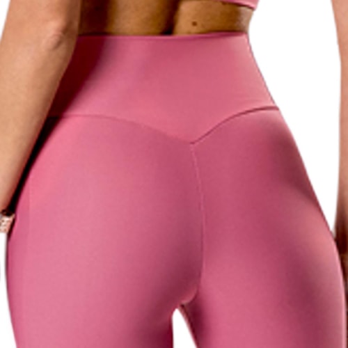 Detalhe - Calça Mov Blackout Fitness M0367 Blush