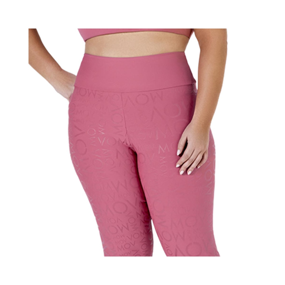 Calça Mov Blackout Fitness V0002 Blush