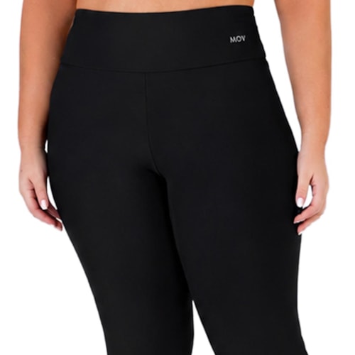 Detalhe - Calça Mov Blackout Fitness V0064 Preto