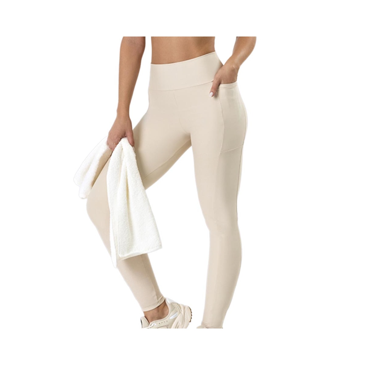 Calça Mov Fusô Blackout Fitness M0162 Camurca