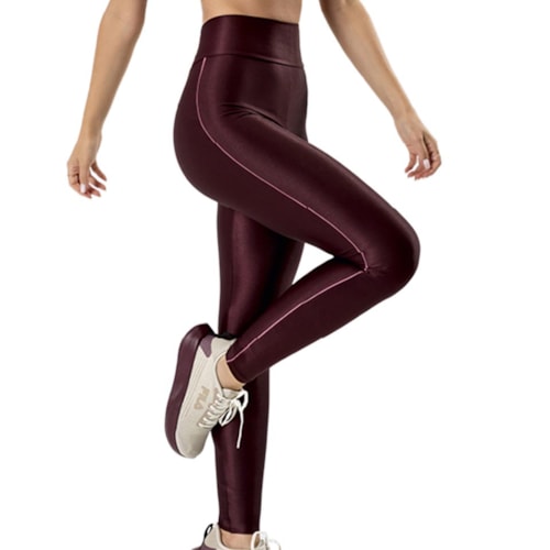 Calça Mov Glow Fit M0431 Burgundy