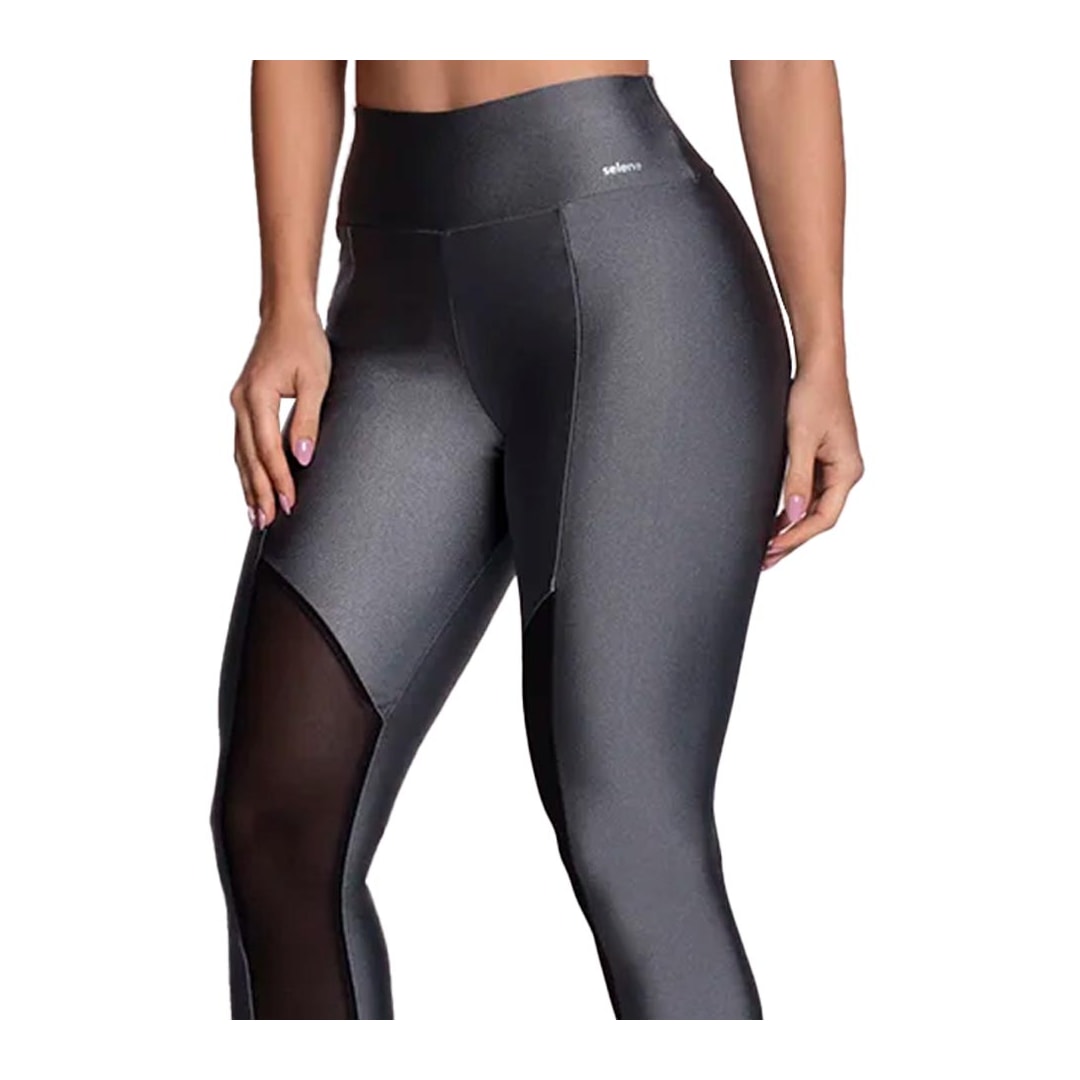 Calça Selene Fitness 24652 Chumbo Calça Selene Fitness 24652 Chumbo