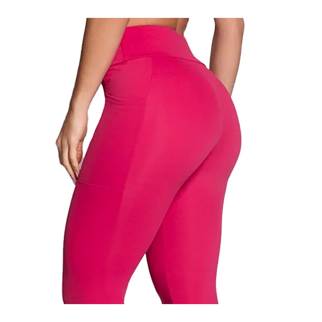 Calça Selene Fitness 24817 Rosa Escuro Calça Selene Fitness 24817 Rosa Escuro