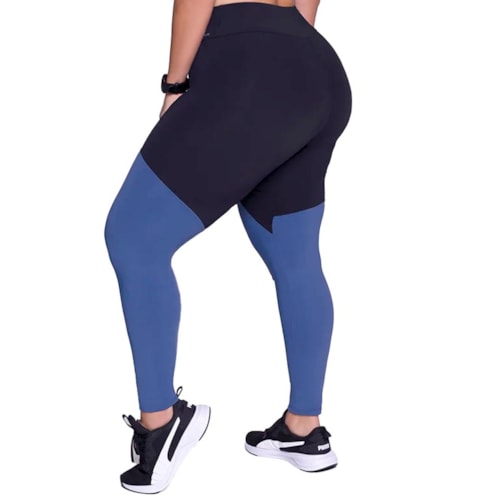 Detalhe - Calça Selene Fitness 24919 Preto