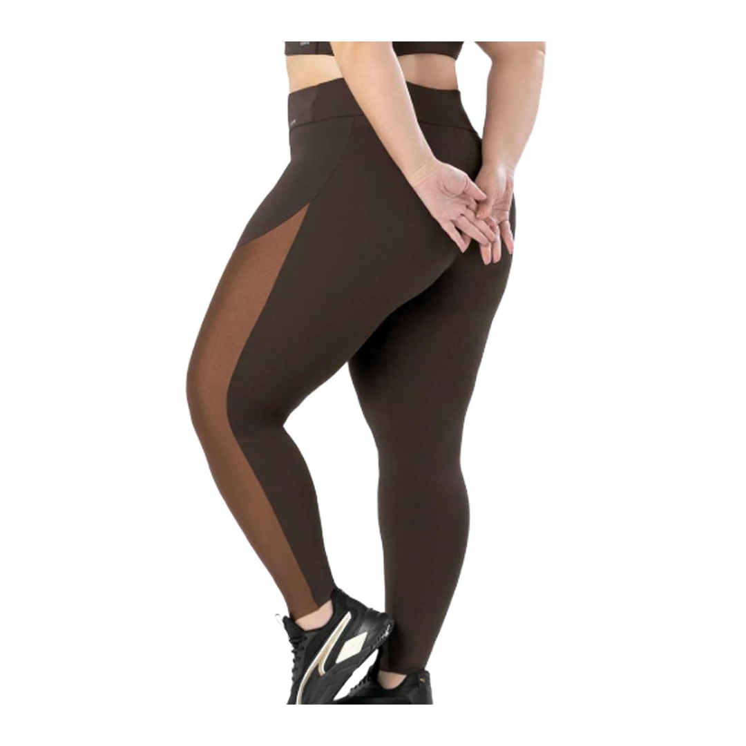 Calça Selene Fitness 24932 Cafe Calça Selene Fitness 24932 Cafe