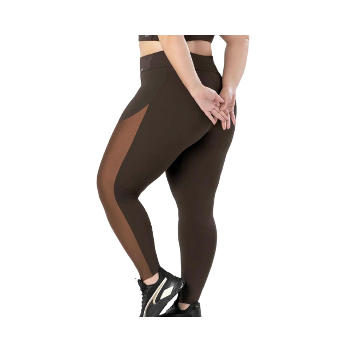 Calça Selene Fitness 24932 Cafe Calça Selene Fitness 24932 Cafe
