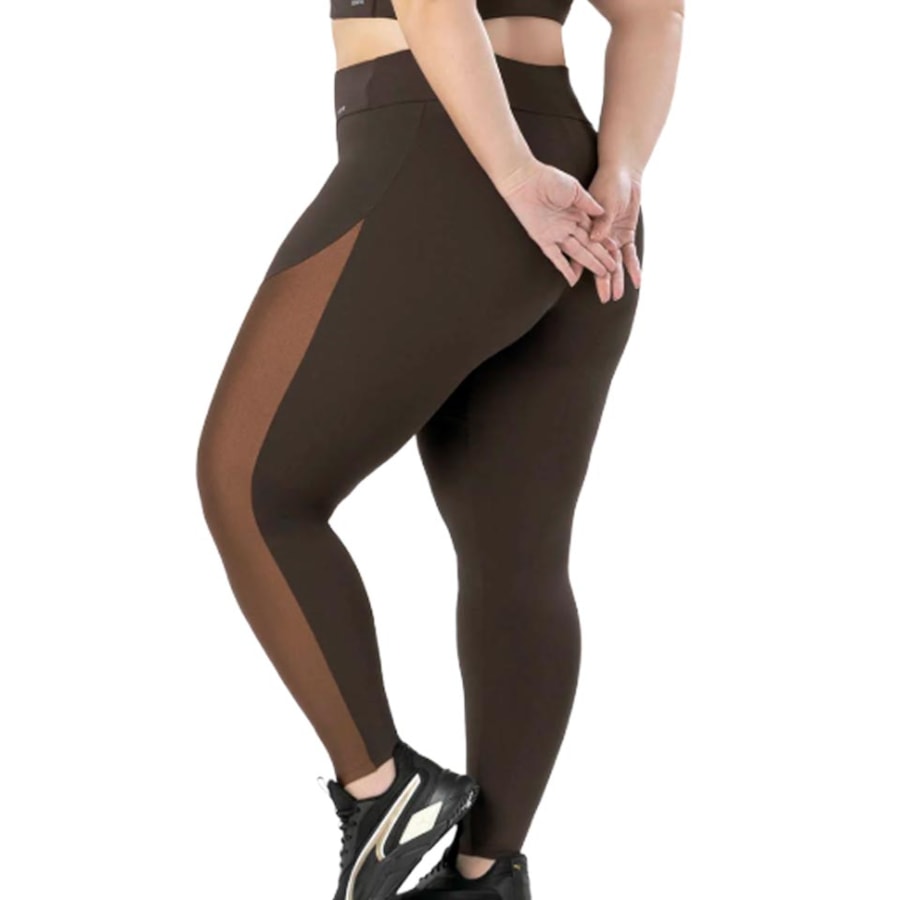 Calça Selene Fitness 24932 Cafe Calça Selene Fitness 24932 Cafe