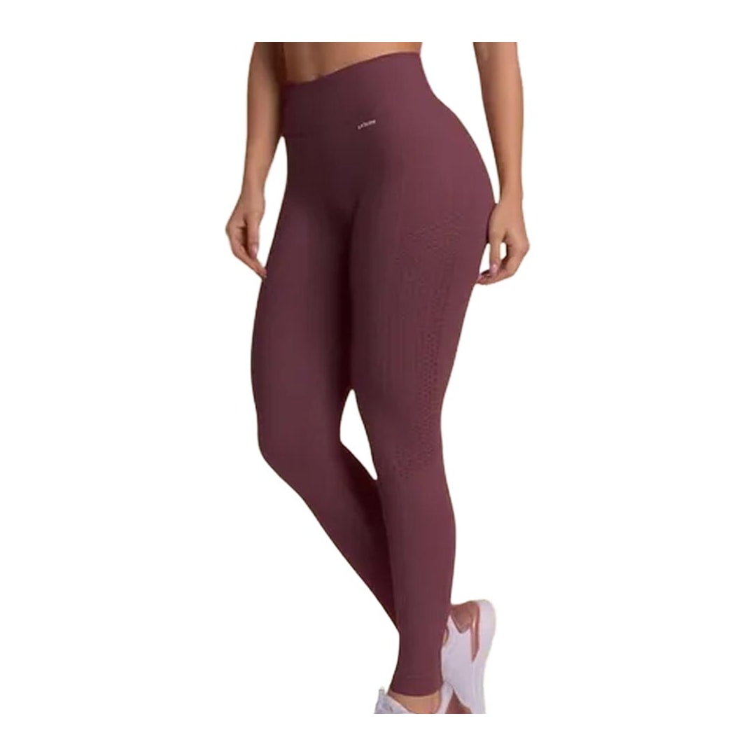 Calça Selene Legging Sem Costura 20961 Bordo Calça Selene Legging Sem Costura 20961 Bordo