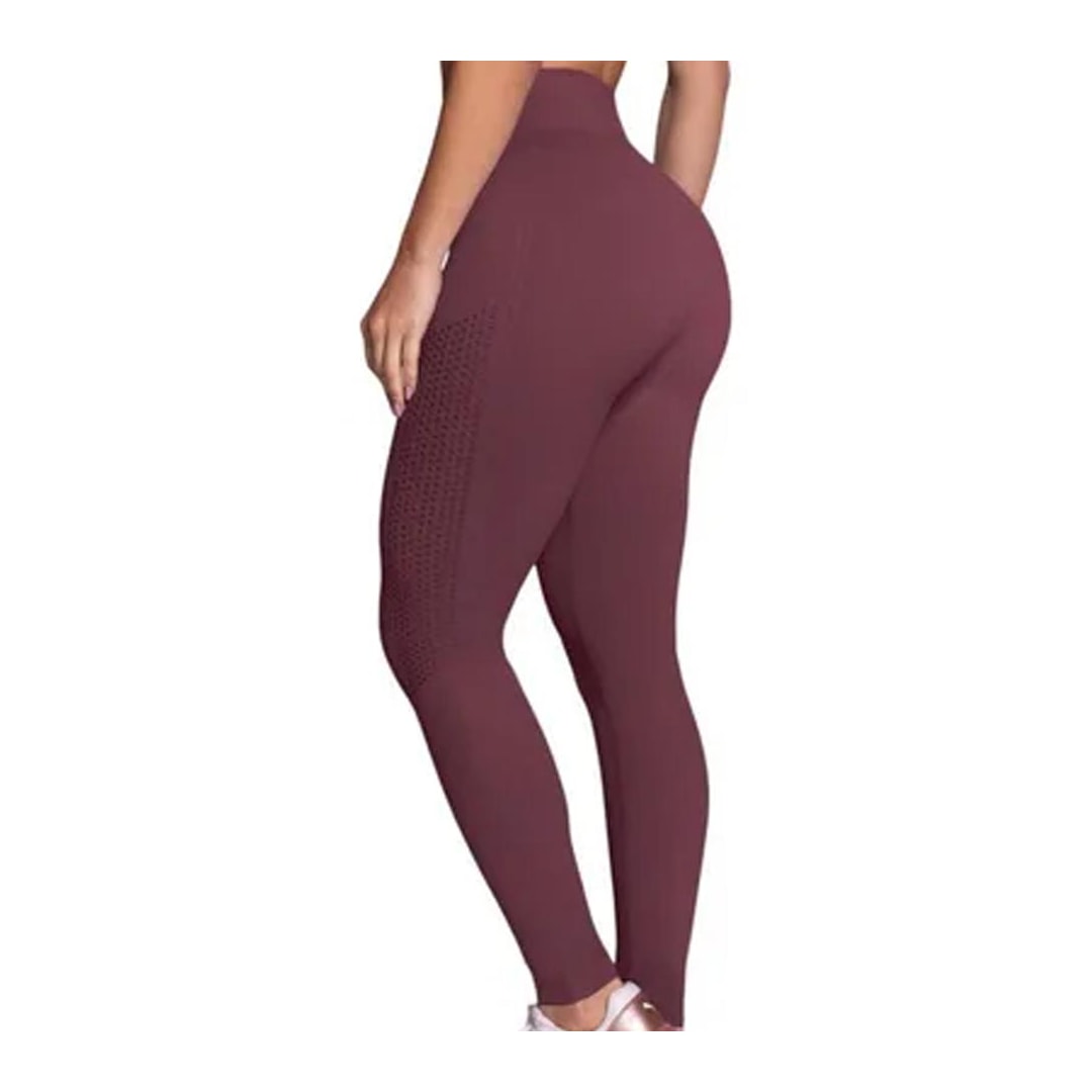 Calça Selene Legging Sem Costura 20961 Bordo Calça Selene Legging Sem Costura 20961 Bordo