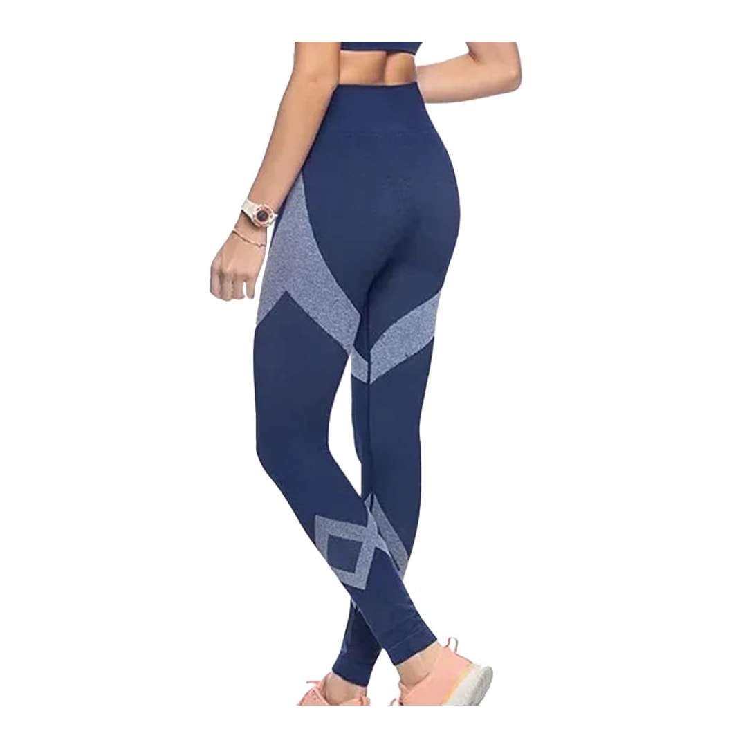 Calça Zee Rucci Legging Fitness Zr0601-020 Marinho