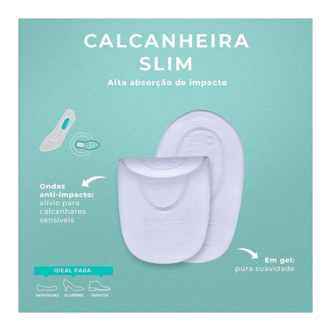 Calcanheira Palterm Slim 571 Gel