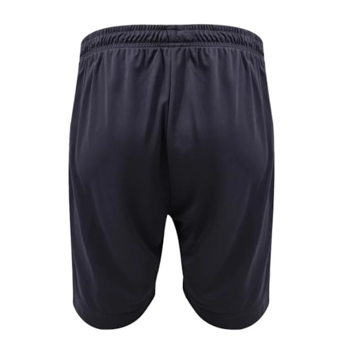 Detalhe - Calção Topper Futebol Dominator Novo 4323052 Grafite/Preto