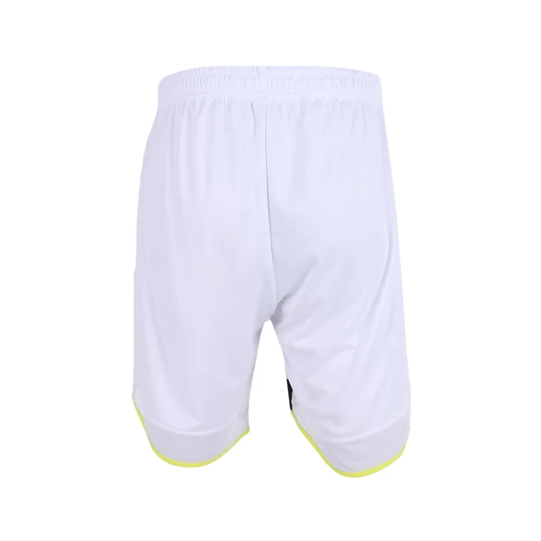Calção Topper Masculino Futebol Velocity Ii Branco/Preto/Verde Calção Topper Masculino Futebol Velocity Ii Branco/Preto/Verde