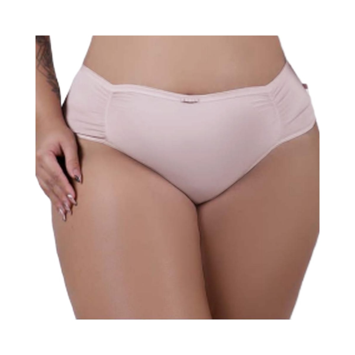 Calcinha Corpo Nu De Lycra 682 Blush Calcinha Corpo Nu De Lycra 682 Blush