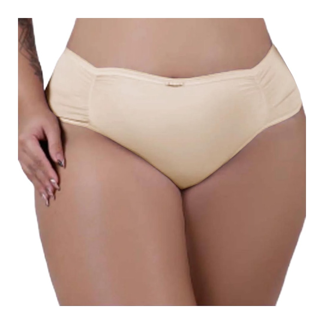 Calcinha Corpo Nu De Lycra 682 Nature