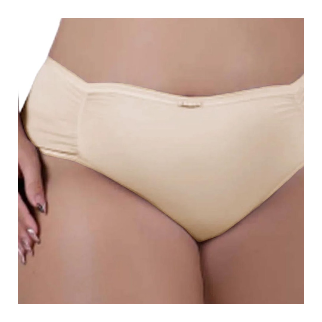 Calcinha Corpo Nu De Lycra 682 Nature