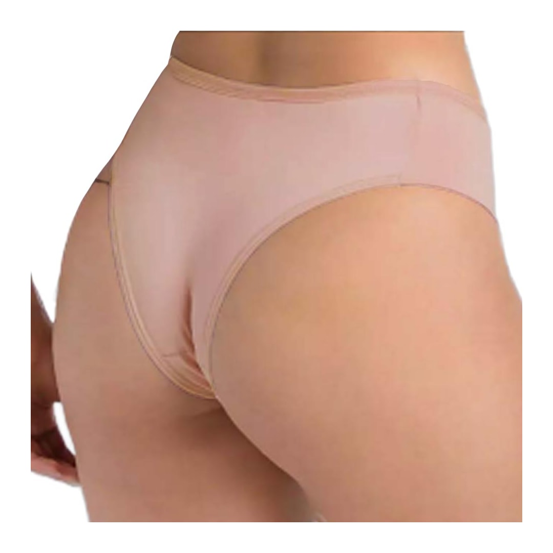 Calcinha Corpo Nu De Malha Modal 612 Blush
