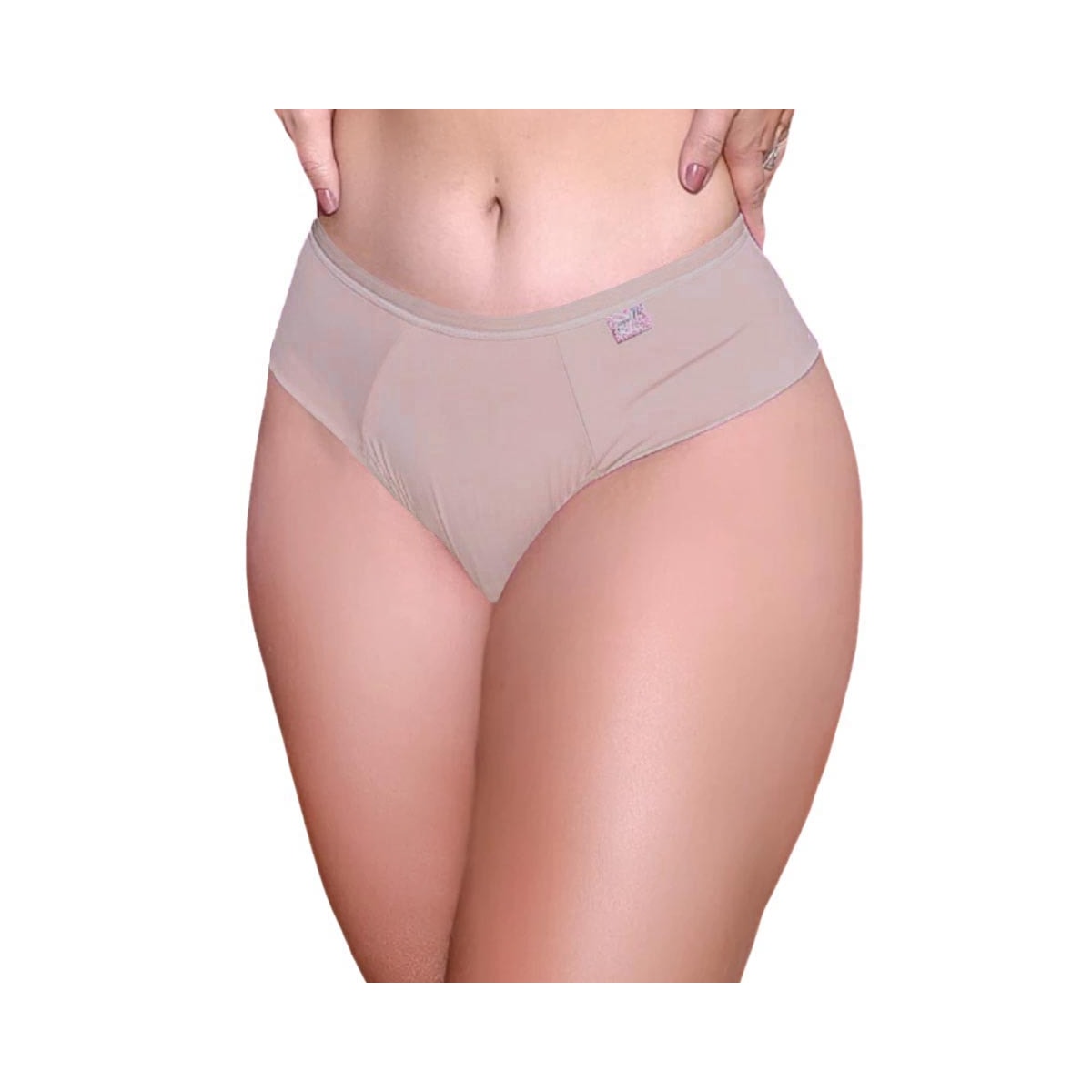 Calcinha Corpo Nu Microfibra Lateral Dupla 610 Blush Calcinha Corpo Nu Microfibra Lateral Dupla 610 Blush