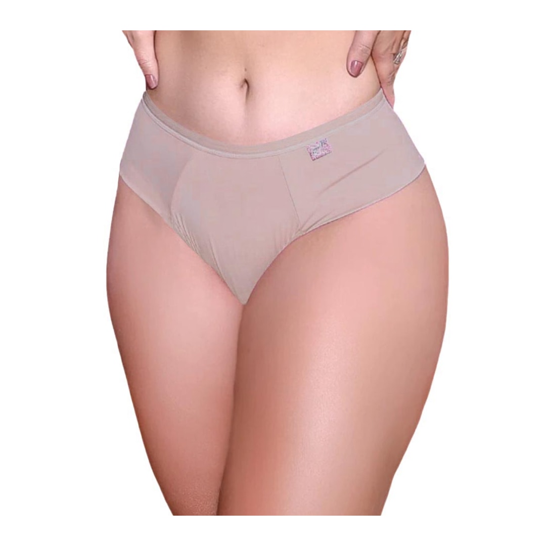 Calcinha Corpo Nu Microfibra Lateral Dupla 610 Blush