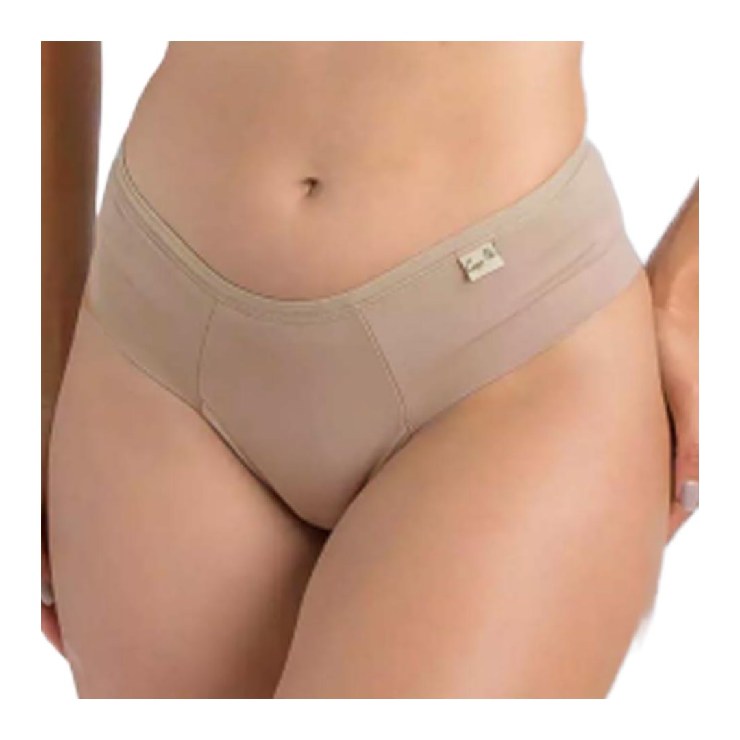 Calcinha Corpo Nu Microfibra Lateral Dupla 610 Chocolate Calcinha Corpo Nu Microfibra Lateral Dupla 610 Chocolate