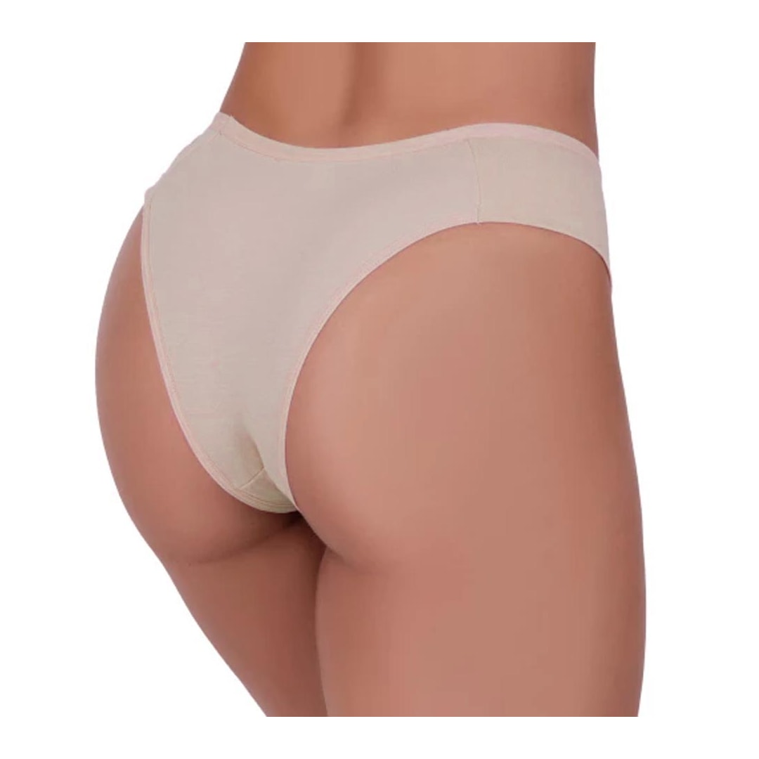 Calcinha Corpo Nu Microfibra Lateral Dupla 610 Sepia