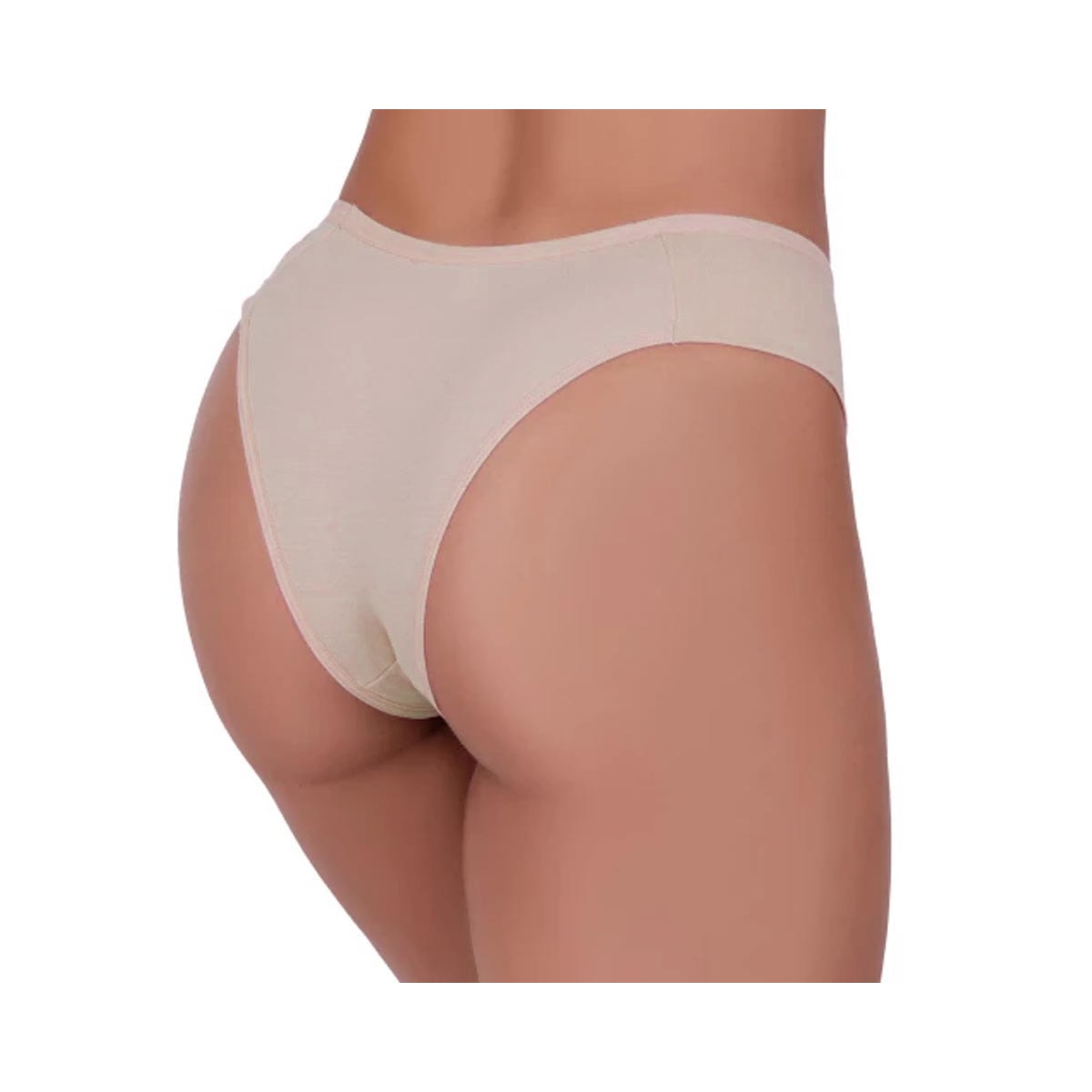 Calcinha Corpo Nu Microfibra Lateral Dupla 610 Sepia