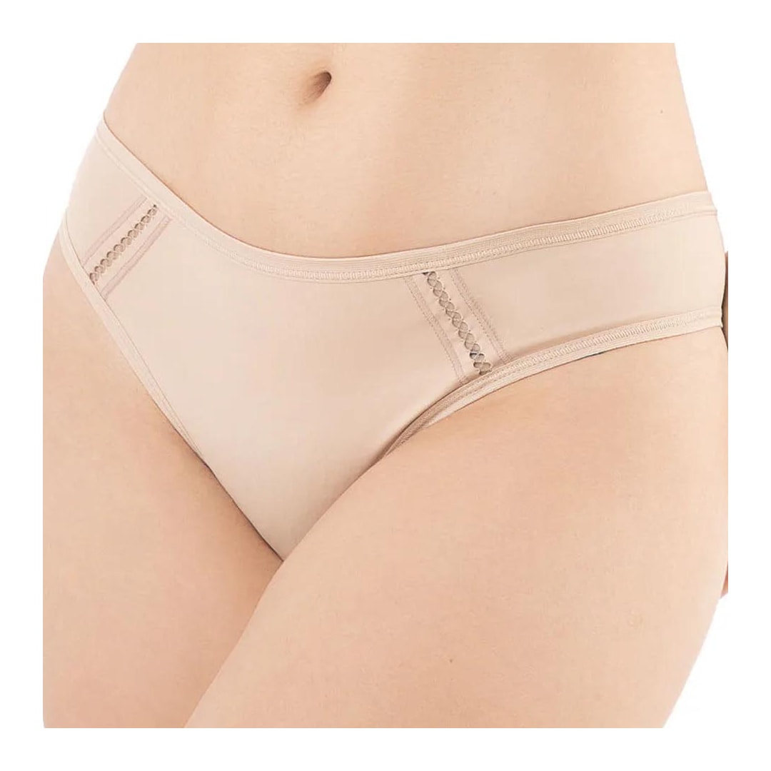 Calcinha Delrio Em Microfibra V51614 - Del.056 Mousse