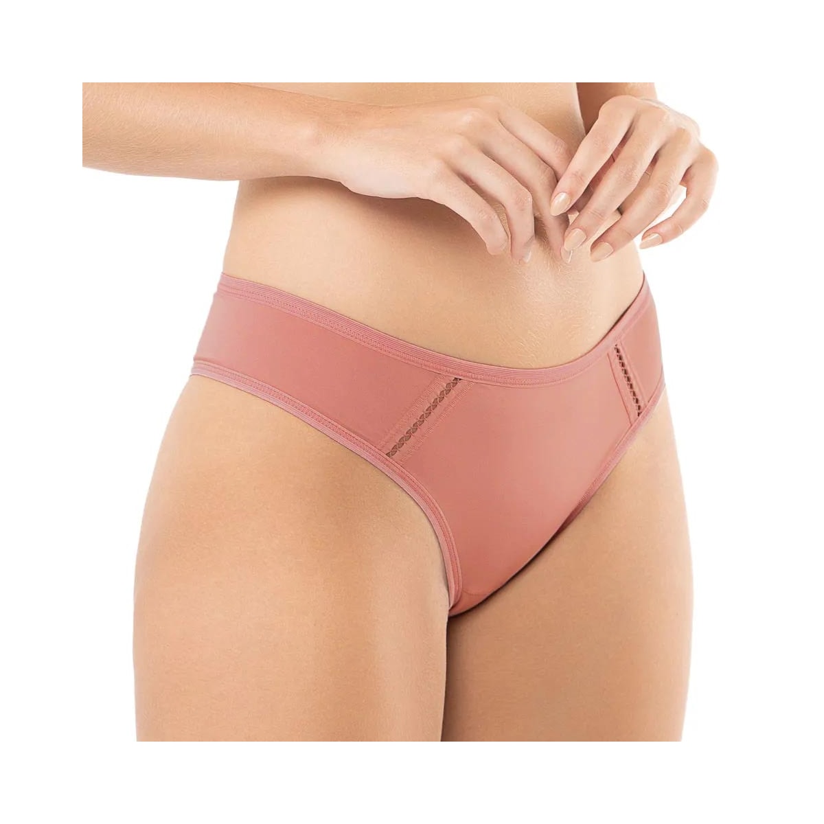 Calcinha Delrio Em Microfibra V51614 - Del.056 Rosa Cha Calcinha Delrio Em Microfibra V51614 - Del.056 Rosa Cha