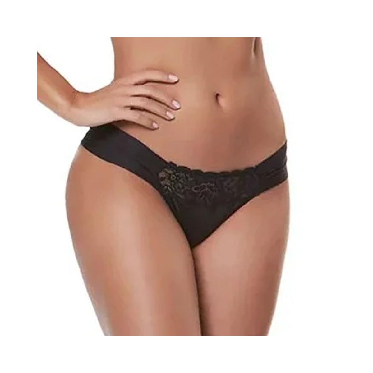 Calcinha Delrio Fio Dental V51868 Preto