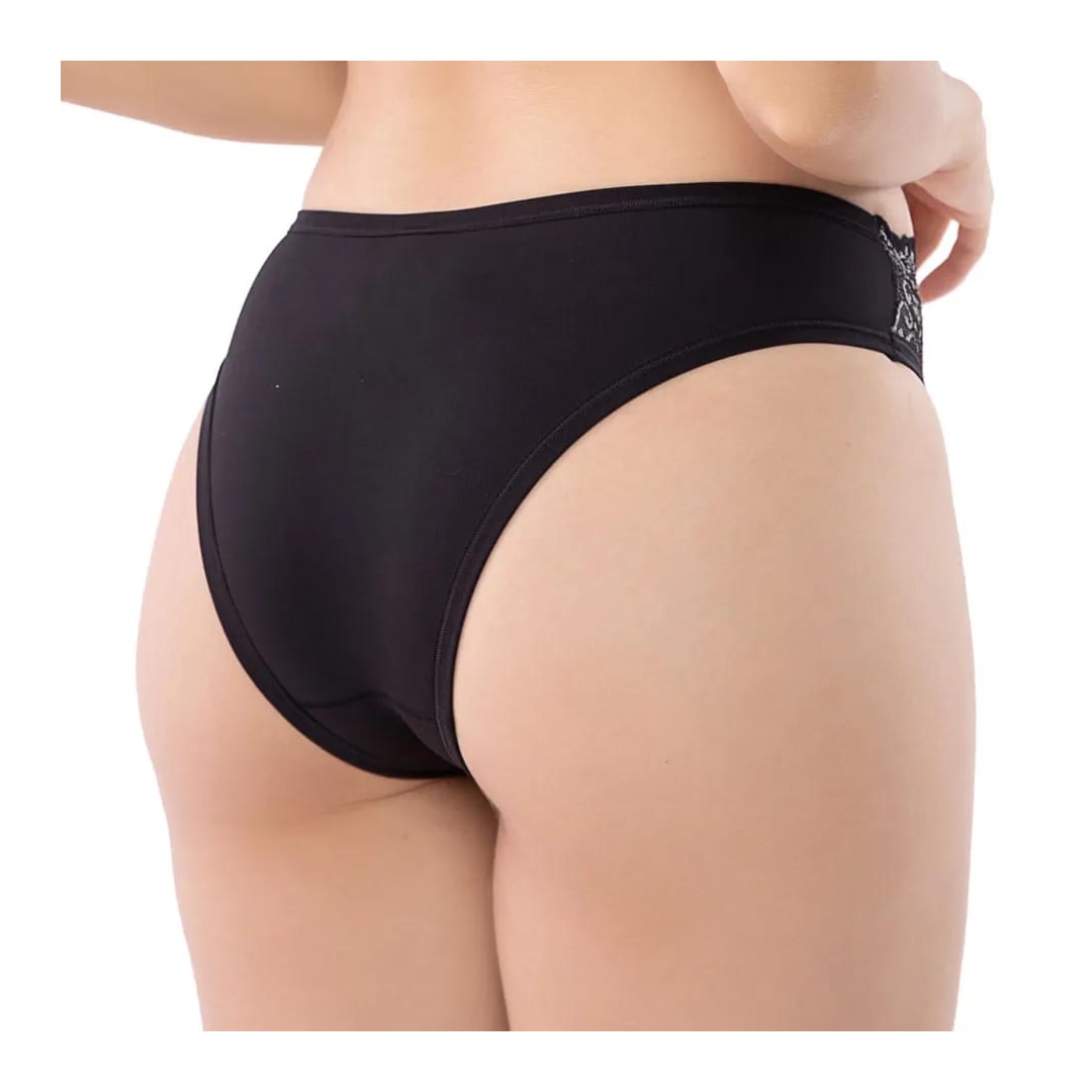 Calcinha Delrio V512321 Preto Calcinha Delrio V512321 Preto