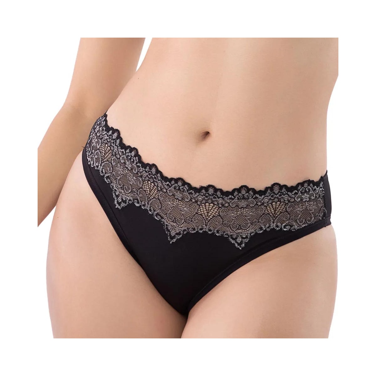 Calcinha Delrio V512321 Preto Calcinha Delrio V512321 Preto