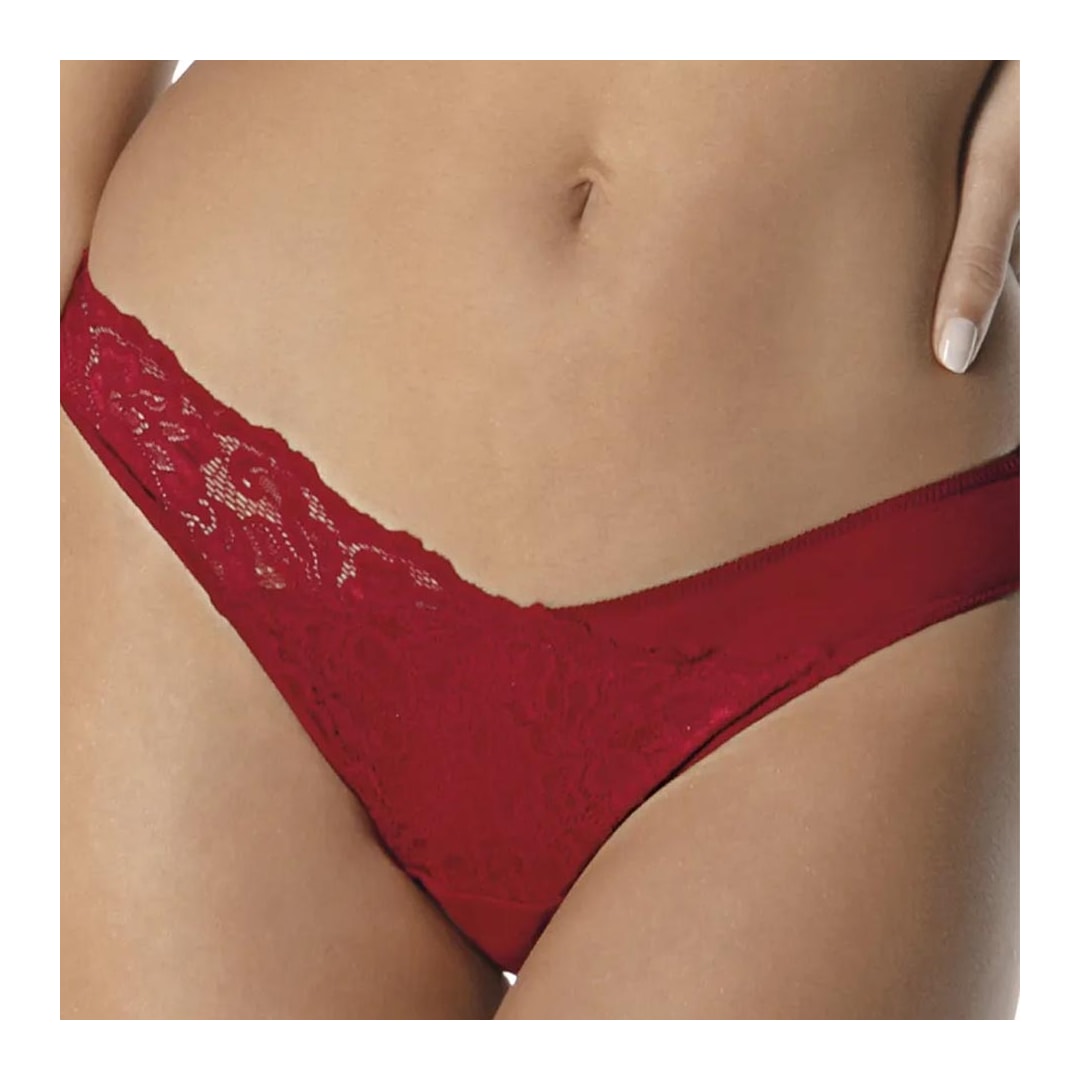 Calcinha Demillus Bastille 053355 06 - Carmim