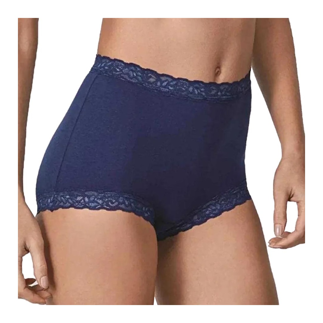 Calcinha Demillus Clássica Secret Cotton 057001 - Marinho