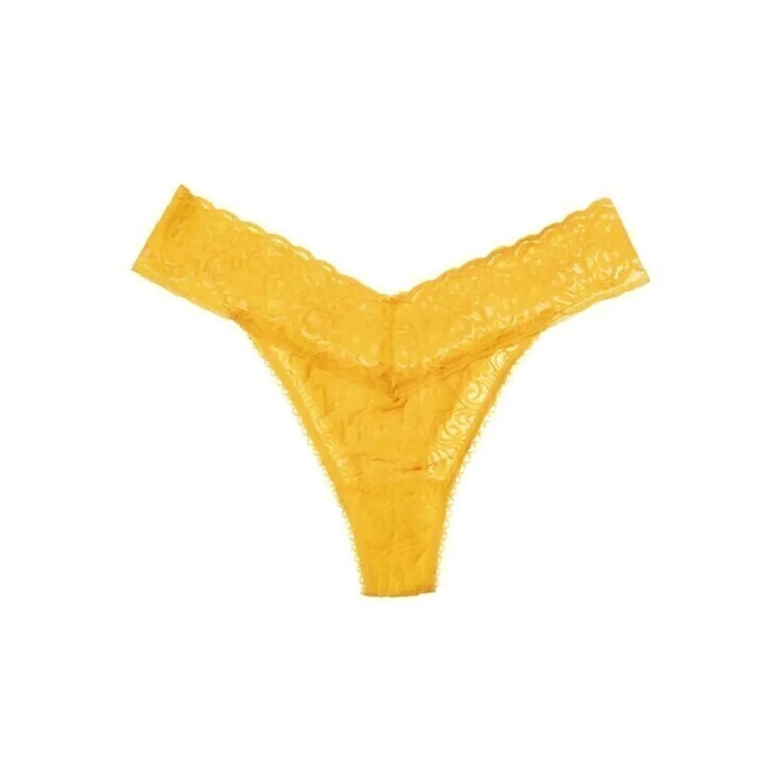 Calcinha Demillus Fio Dental Buquê 051190 70 - Amarelo Ouro Calcinha Demillus Fio Dental Buquê 051190 70 - Amarelo Ouro